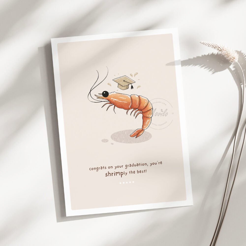 "Congrats on Your Graduation" Greeting Card Template